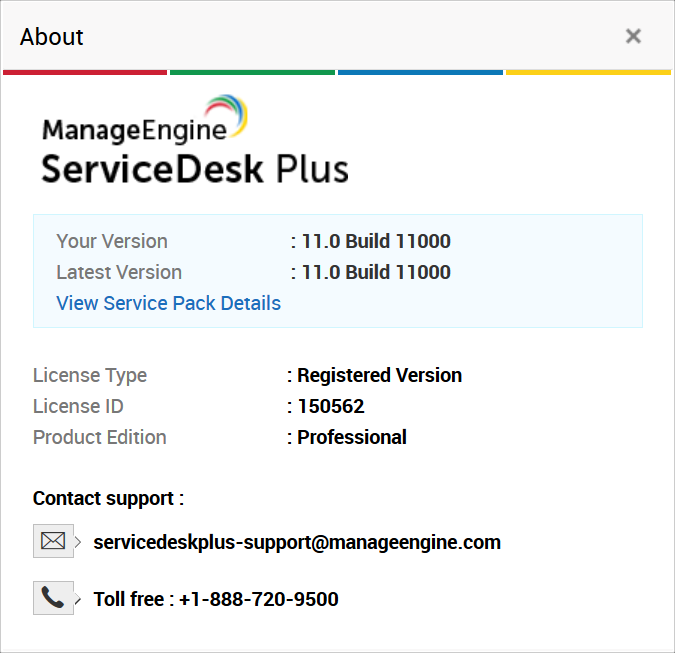 migration sequence servicedesk plus